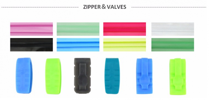 Borsa da viaggio per la conservazione del vuoto di plastica per l' imballaggio a mano Borsa da vuoto a rotolo con cerniera per bagagli 9