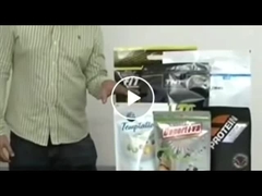 La bottiglia stampata su ordinazione della bevanda della borsa di Doypack ha modellato il supporto del di alluminio dell'ugello sul sacchetto del becco