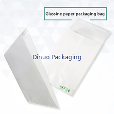 Sacco di carta traslucido di rotocalcografia su ordinazione di Logo Glassine Paper Pouch Biodegradable
