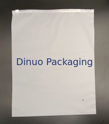 Borsa con cerniera in CPE riutilizzabile, versatile, durevole, con chiusura sicura per vestiti e piccoli oggetti