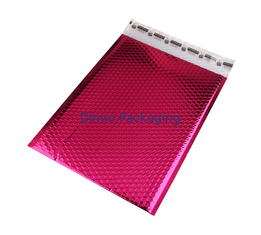 I bollettini rosa metallici antistatici della bolla, involucro di bolla insacca 135x210 #-AC