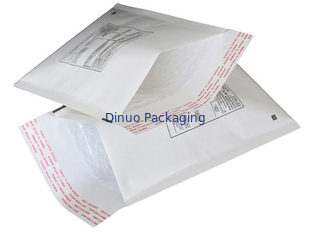 #C bianco dei bollettini 45x210mm della bolla di Kraft, buste su ordinazione del bollettino della bolla