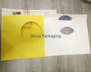 Non ingiallisca busta riempita di carta di superficie di plastica del cuscino