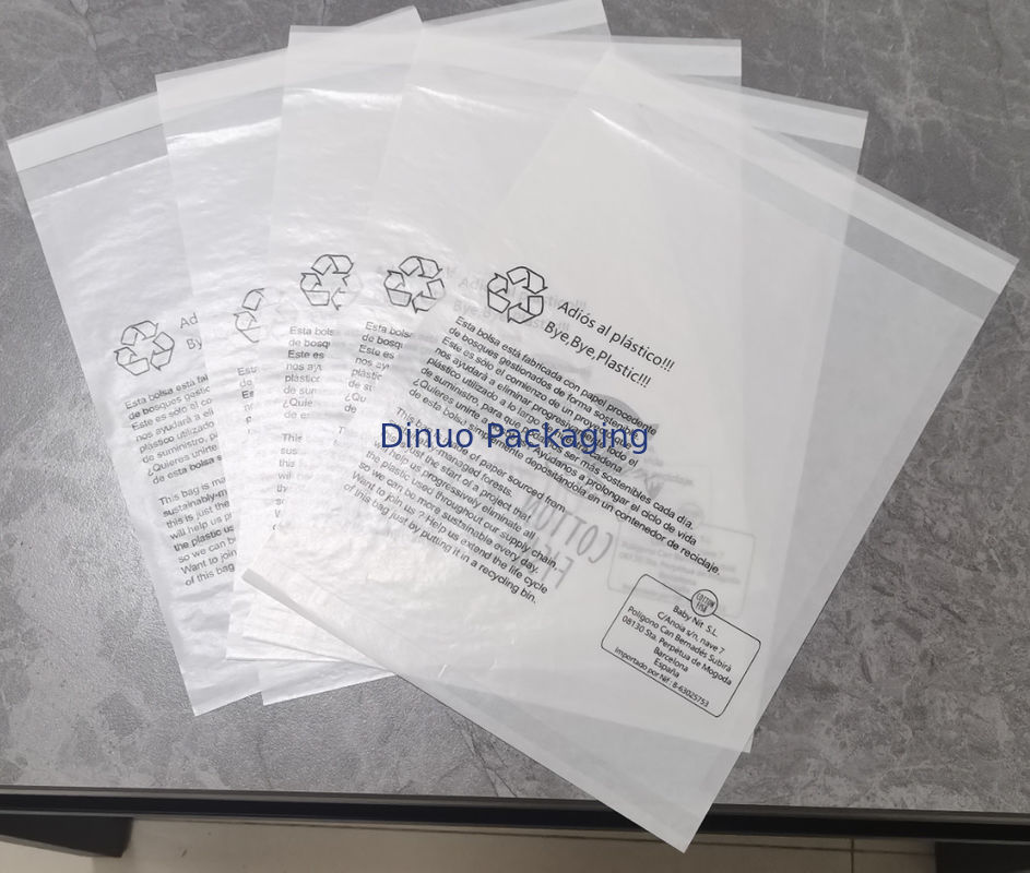 Sacchetti di carta personalizzati con sigillo a tre lati riciclabili per la progettazione di imballaggi per articoli di uso quotidiano PDF
