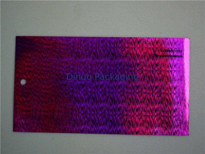 Colore brillante su misura dei bollettini olografici della bolla con chiusura a chiusura lampo riciclabile