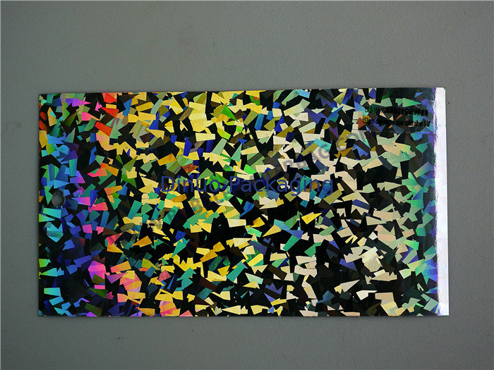 Colore brillante su misura dei bollettini olografici della bolla con chiusura a chiusura lampo riciclabile