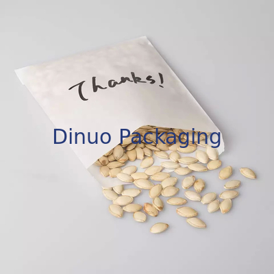 Busta personalizzata per popcorn per biscotti in carta pergamina 100% adatta per alimenti