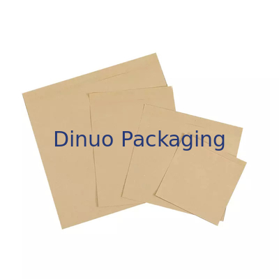 Confezione da 100 buste di sacchetti di carta kraft piatti biodegradabili per panini con biscotti e popcorn