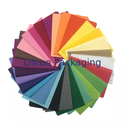 Involucro di carta velina con stampa floreale colorata rombica con stampa personalizzata