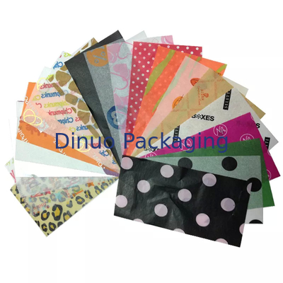 Involucro di carta velina di marca fresca dai colori vivaci per scatola da scarpe