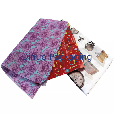 Confezione regalo Carta velina piccola Avvolgere carta da regalo colorata per bouquet di fiori artigianali
