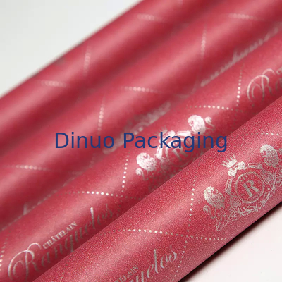 Stampa personalizzata Regalo scarpa colore rosso felice Carta velina da imballaggio sottile 17 g per l'imballaggio