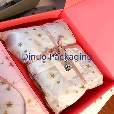 Rotolo di involucro di carta velina di lusso regalo di Natale per l'imballaggio di giocattoli di abbigliamento per scarpe