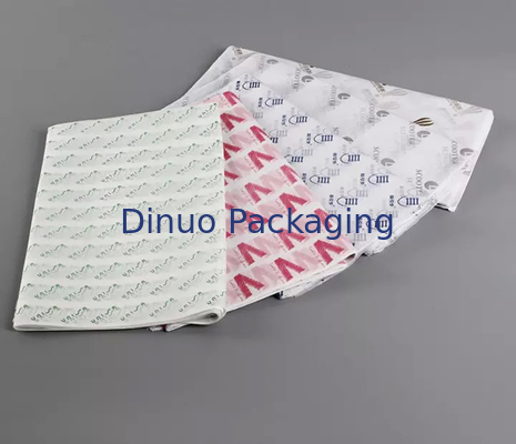Involucro di carta velina colorata per la stampa del logo per abiti da regalo di nozze per le vacanze di compleanno