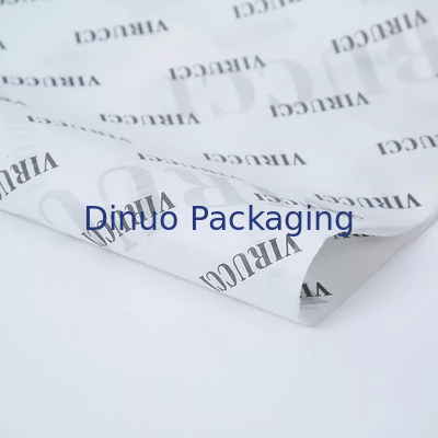Confezione regalo compostabile per involucro di carta velina bianca ecologica per abbigliamento per scarpe