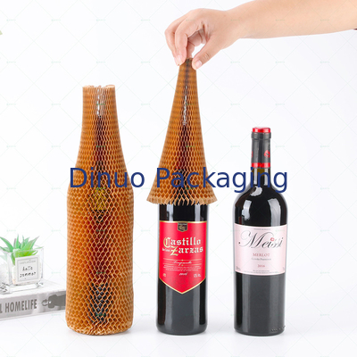 Favo che attenua il vino Kraft della manica della carta che avvolge protezione d'imballaggio del rotolo