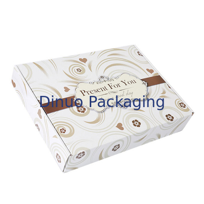 Contenitore di regalo bianco del boutique di colore della carta della scatola di Matt Lamination Aircraft Drawer Paper