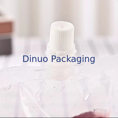 Supporto di plastica del composto del commestibile sulla borsa liquida stampata su ordinazione della bevanda della birra del sacchetto del becco