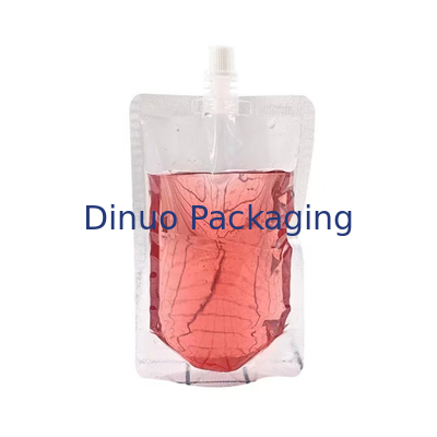Supporto di plastica del composto del commestibile sulla borsa liquida stampata su ordinazione della bevanda della birra del sacchetto del becco