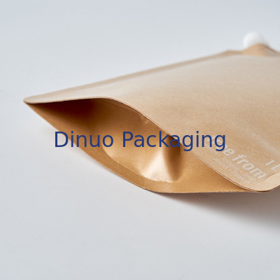 Supporto stampato su ordinazione di carta kraft del profumo sul sacchetto del becco dell'alimento del liquido del di alluminio dei sacchetti