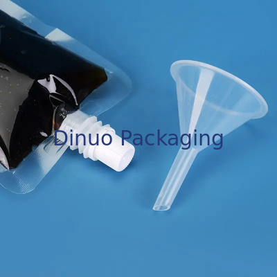 La rotocalcografia su ordinazione sta sulla bevanda trasparente Juice Spout Pouch dei sacchetti liquidi
