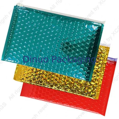 Sacchetti a bolla chiusi con zip di PVC in plastica chiusi con zip