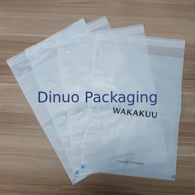 Borsa biodegradabile trasparente impressa all'ingrosso della carta oleata della pergamina sottile della busta di Mini Semi Disposable Self Seal
