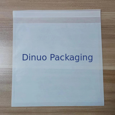 Borsa di carta di vetro a misura impermeabile, ecologica, compostabile per abbigliamento