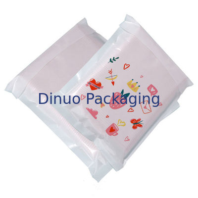 Logo personalizzato Imprimito Abbigliamento biodegradabile Sacchetto di carta di vetro compostabile Sacchetto di carta di cera traslucida
