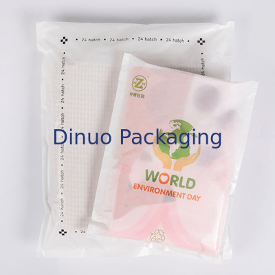 Logo personalizzato Imprimito Abbigliamento biodegradabile Sacchetto di carta di vetro compostabile Sacchetto di carta di cera traslucida