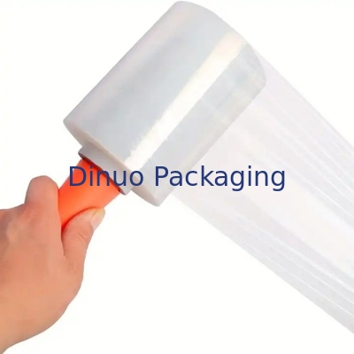 Blu Stretch And Shrink Film Larghezza 20cm / 50cm / 100cm Progettato con maniglia di plastica