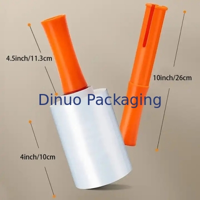 Blu Stretch And Shrink Film Larghezza 20cm / 50cm / 100cm Progettato con maniglia di plastica