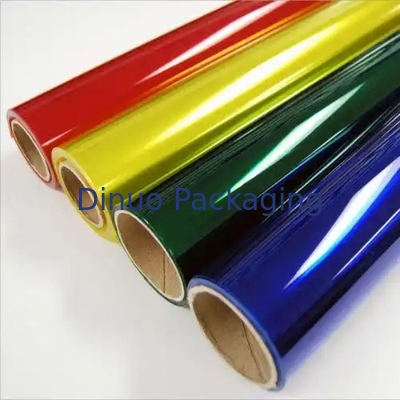 Film di allungamento e contrazione in rosso fatto di materiale vergine al 100%