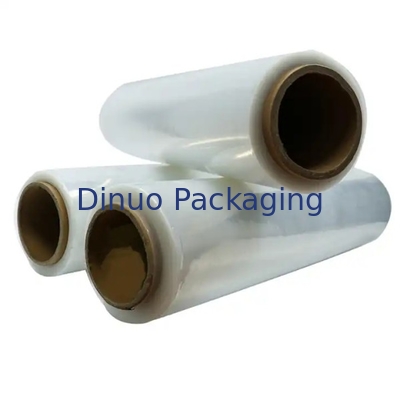 0.017mm Stretch And Shrink Film Custom Accettato per l' imballaggio dei prodotti di fatturato