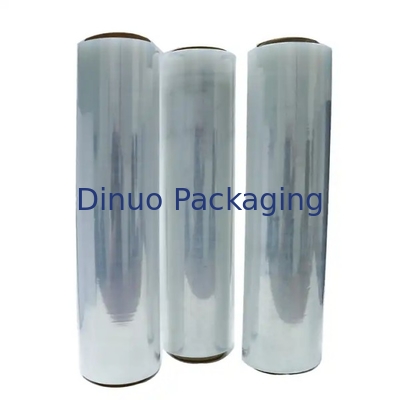 0.017mm Stretch And Shrink Film Custom Accettato per l' imballaggio dei prodotti di fatturato