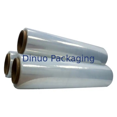 0.017mm Stretch And Shrink Film Custom Accettato per l' imballaggio dei prodotti di fatturato
