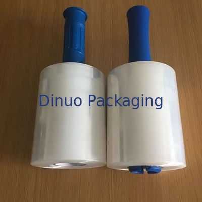 Film stretch and shrink LLDPE bianco personalizzabile progettato con maniglia di plastica