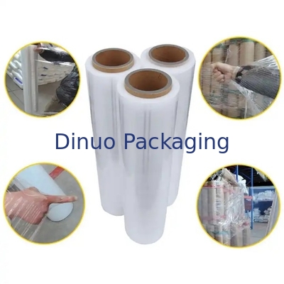 Materiale LLDPE film pre-stretch con larghezza 100 cm lunghezza 300 m