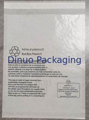 Sacchetti di carta personalizzati con sigillo a tre lati riciclabili per la progettazione di imballaggi per articoli di uso quotidiano PDF