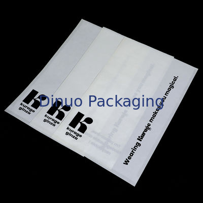 Borse di cellophane trasparenti al 100% personalizzate con alta consistenza e spessore di 35 o 50 grammi per imballaggi per abbigliamento