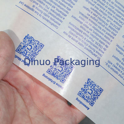 FSC Certificato Copertina di carta vetrata riciclabile Scelta eco-consapevole Un lato semitrasparente Un lato 100% trasparente