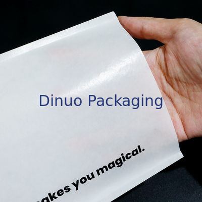 Borsa biodegradabile trasparente impressa all'ingrosso della carta oleata della pergamina sottile della busta di Mini Semi Disposable Self Seal