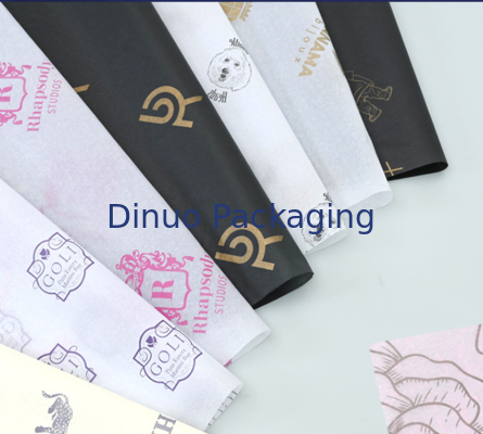 Foglio di carta velina da imballaggio decorativa e protettiva ultrasottile e leggera da 17 g/m²