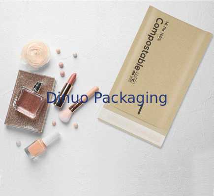 3-4mm Thickness Kraft Bubble Mailers made with Low Density Polyethylene Inner Materials