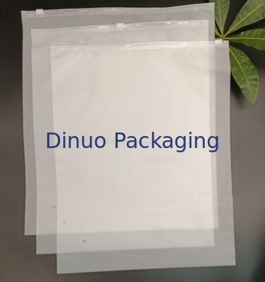 Borsa con cerniera in CPE riutilizzabile, versatile, durevole, con chiusura sicura per vestiti e piccoli oggetti