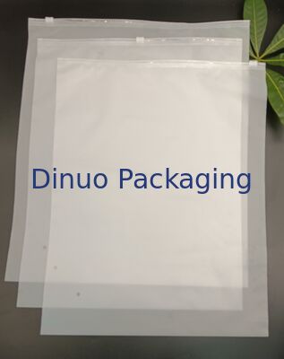 Borsa con cerniera in CPE riutilizzabile, versatile, durevole, con chiusura sicura per vestiti e piccoli oggetti