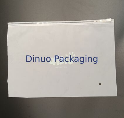 Custodia ecologica con cerniera smerigliata riutilizzabile per alimenti, in CPE, per documenti di abbigliamento