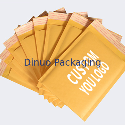 Brown Natural Kraft Kraft Paper Mailer 6 colori di stampa Eco Friendly Packaging Mailer progettato per la consegna sicura dei prodotti