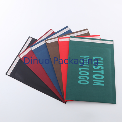Brown Natural Kraft Kraft Paper Mailer 6 colori di stampa Eco Friendly Packaging Mailer progettato per la consegna sicura dei prodotti
