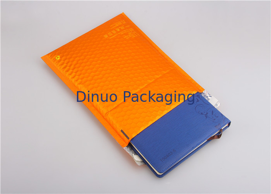 #H su ordinazione riempito metallico arancio Eco dei bollettini 35x330mm della bolla delle buste amichevole